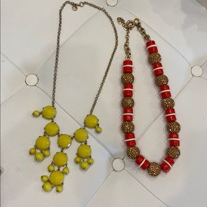 Jcrew Necklaces duo